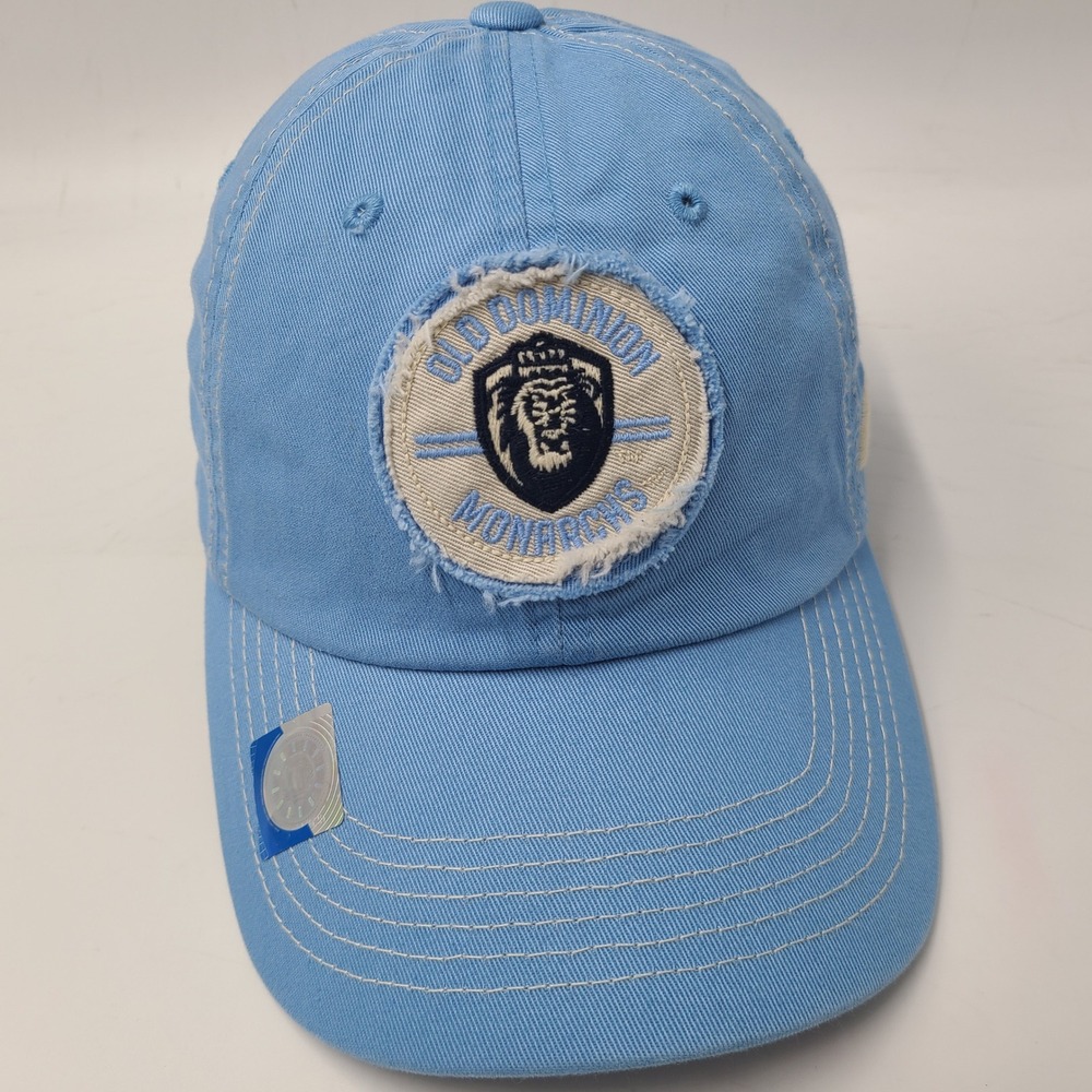 Old Dominion Monarchs Hat Strapback Russell Athletic Blue NCAA University Men